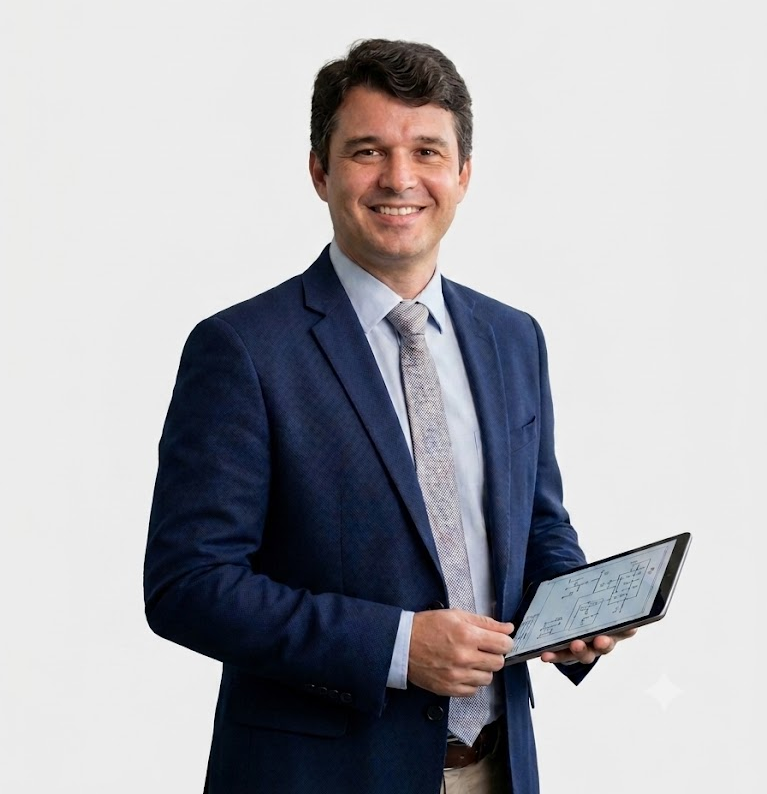 Eng. Tiago Teixeira, engenheiro responsável pela Renove Engenharia